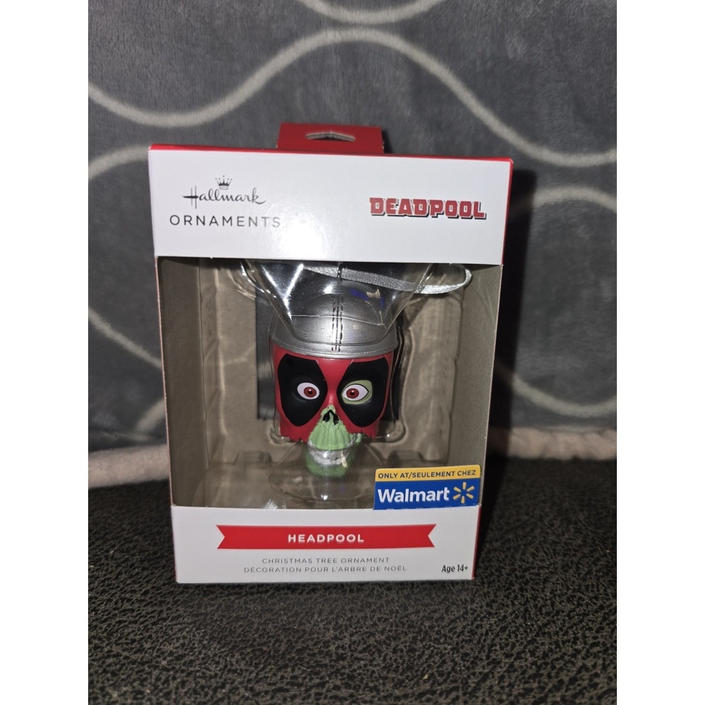 Hallmark Deadpool "Headpool" Walmart Exclusive Christmas Tree Ornament